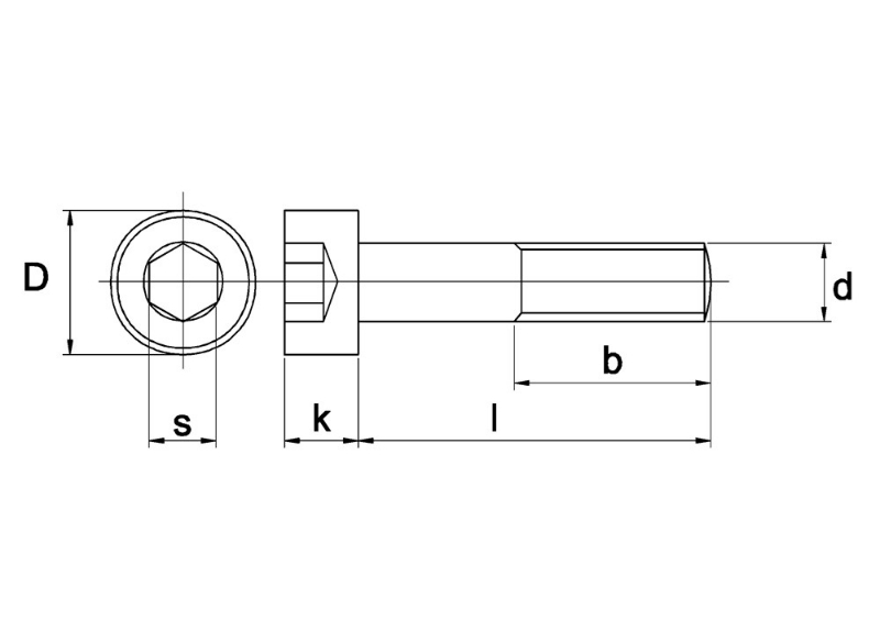 Afbeeldingen van Bout Din 912 A2 M 5 X 20 - 500