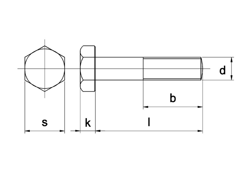 Afbeeldingen van Bout Din 931 A2 M 16 X 140 - 25