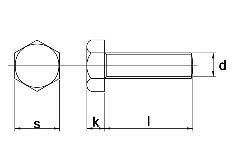 Afbeeldingen van Kobout B.V. Zeskanttapbout DIN 933, rvs A2
