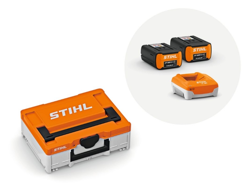 Afbeeldingen van Stihl PowerBox Extrem met 2 x accu AP500 S en 1 x lader AL 501
