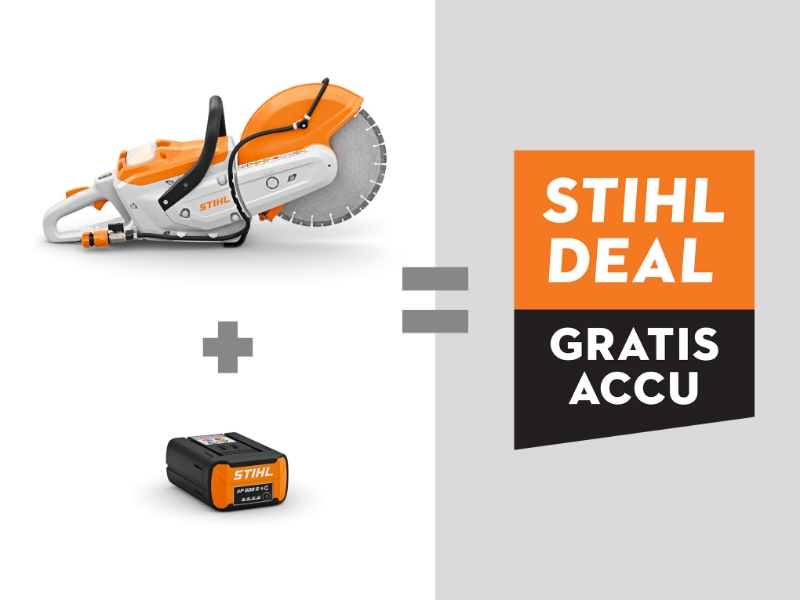 Afbeeldingen van Stihl TSA 300 Accu-doorslijper met 2 x accu AP 500 S