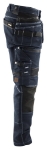 Afbeeldingen van Werkbroek Denim Stretch X1900 marineblauw/zwart