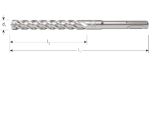 Afbeeldingen van Hamerboor SDS+ Quattro-X ø5,5x50/115