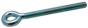 Afbeeldingen van Schroefogen metrisch M6x20x10 ijzer gegalvani