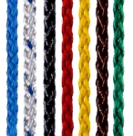 Afbeeldingen van Nylonkoord gevlochten wit 4mm 200m