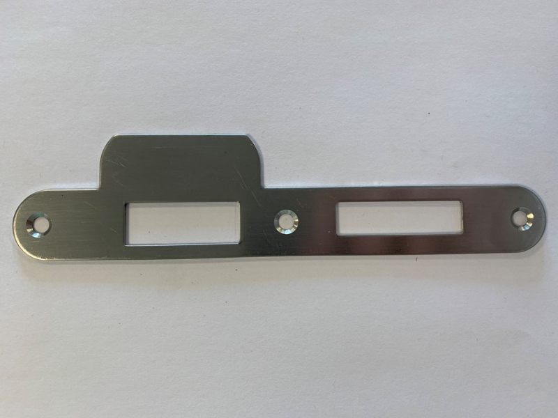 Afbeeldingen van 4Tecx Sluitplaat RVS tbv veiligheidsslot 139