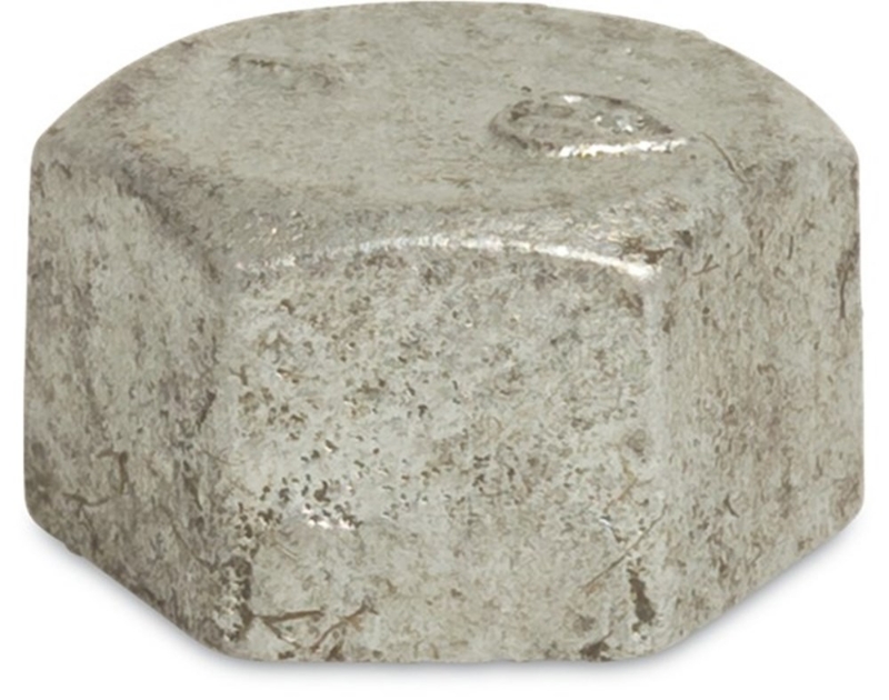 Afbeeldingen van Profec Nr. 300 Eindkap gietijzer gegalvanisee