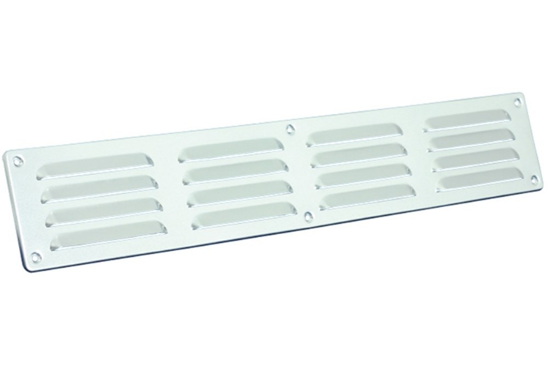 Afbeeldingen van Schoepenrooster 495x90mm aluminium