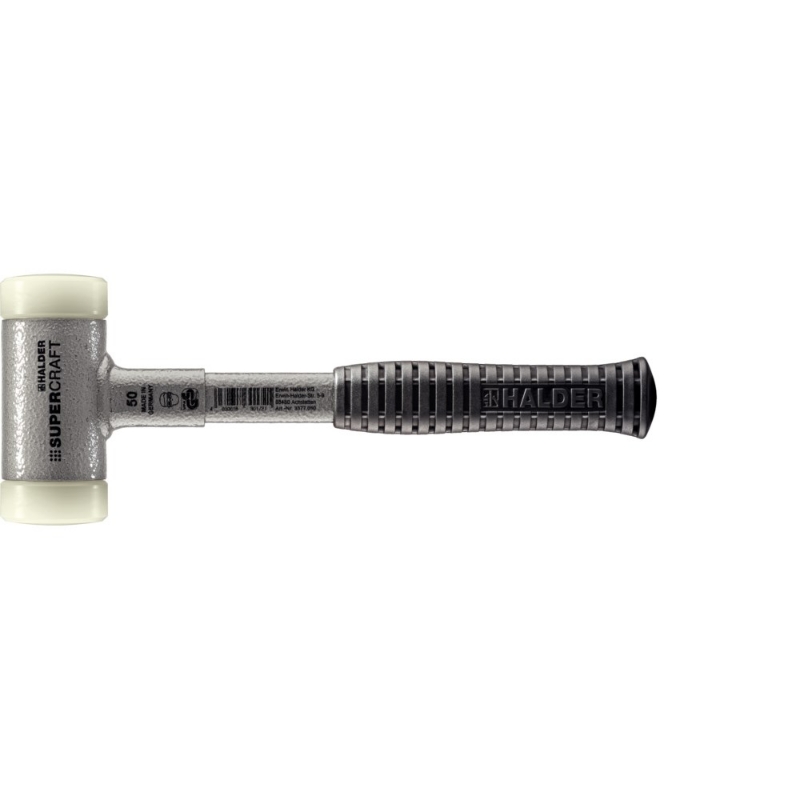 Afbeeldingen van Hamer terugslagvrij,stalensteel NylonØ50