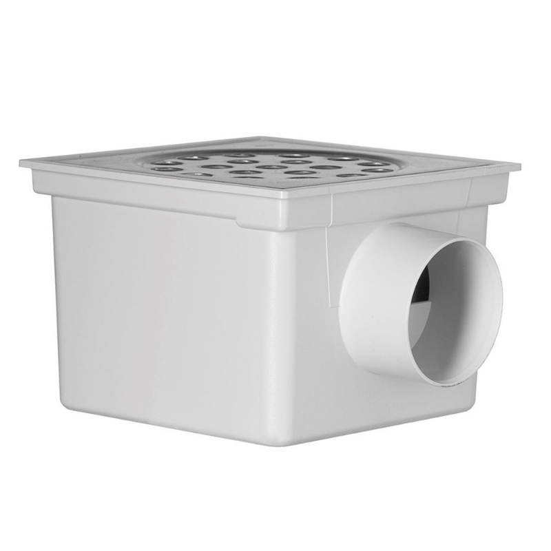 Afbeeldingen van 20x20 abs vloerput rvs 403 zu75