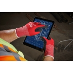 Afbeeldingen van Gedipte werkhandschoenen snijklasse 1/A - XL/