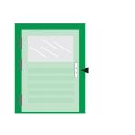 Afbeeldingen van AXA Curve plus vh schilden/krukgat pc55//189x