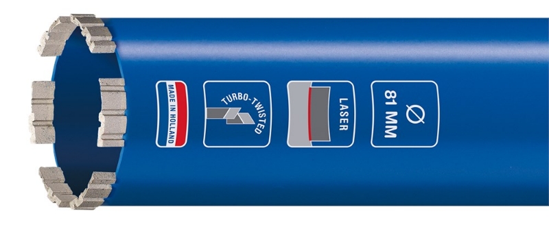 Afbeeldingen van Carat laser diamantboor ø31x300xm30, beton ma