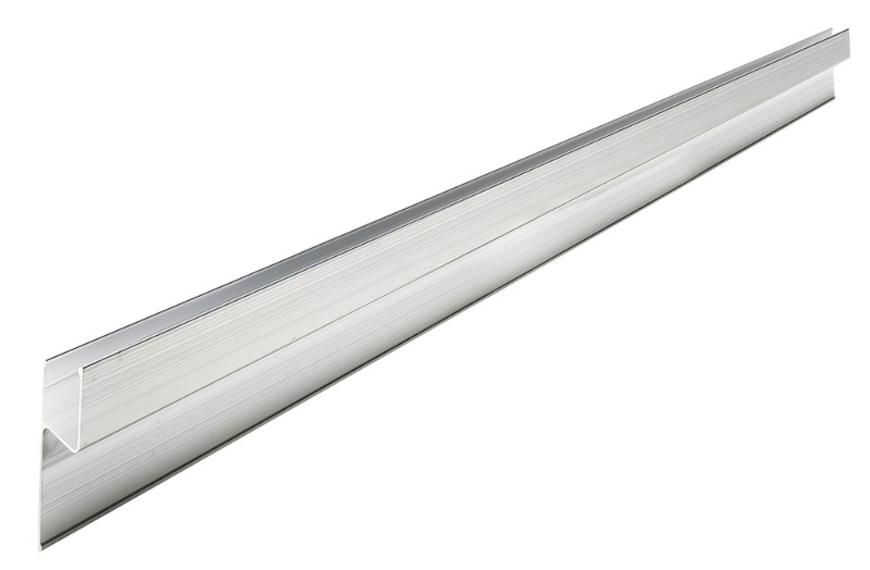 Afbeeldingen van Strijklat, H-profiel AL 2605/1 m