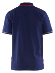 Afbeeldingen van Blåkläder/Poloshirt/3389/Marineblauw/Rood/M