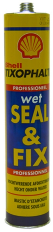Afbeeldingen van Shell Tixophalte Wet Seal & Fix zwart 310