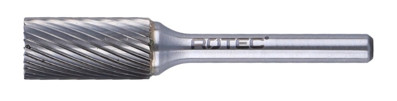 Afbeeldingen van HM-Stiftfrees, model B, Z3 / Spiraalvertand / ø12,7x25x70xø6