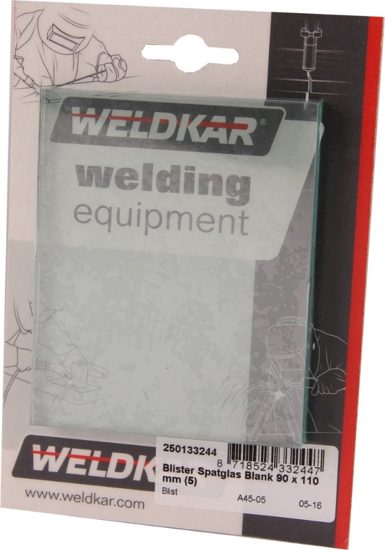 Afbeeldingen van Blister Lasglas kleur 5 Ø 50 mm (2)