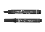 Afbeeldingen van Pica 521/46 Perm. Marker 2-6mm beitel zwart