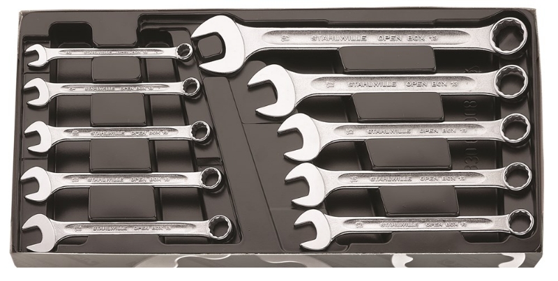 Afbeeldingen van Stahlwille Set steekringsleutels 13/10KT