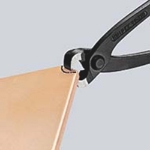 Afbeeldingen van Moniertang gepolijst/zwart 200 mm