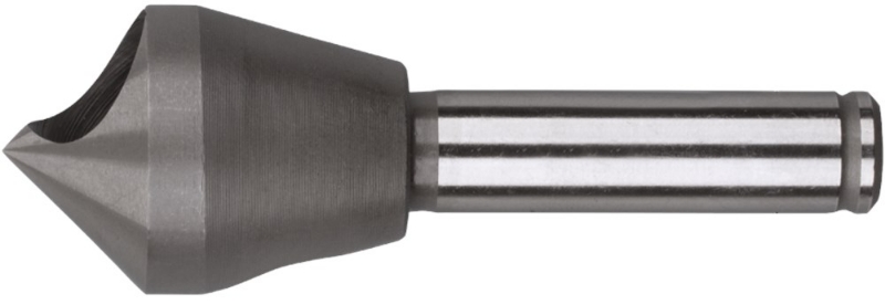 Afbeeldingen van HSS-E Verzinkfrees 90°, met schuin gat, ø28 (ø15 - ø20)