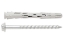 Afbeeldingen van Index T-NUX E kozijnplug+schroef 6kt 10x140 nylon ETA