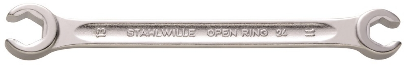 Afbeeldingen van Stahlwille Open ringsleutel 24-10X11