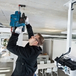 Afbeeldingen van Bosch GBH18V-26F 2x5,5Ah core lader+GDE18V-16