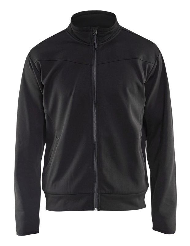 Afbeeldingen van Blåkläder/Service sweatshirt met rits/3362/Zwart/Donkergrijs/S