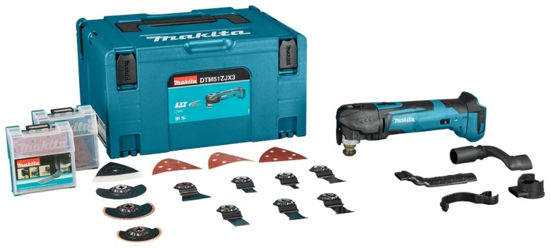 Afbeeldingen van Makita DTM51ZJX3 18 V Multitool