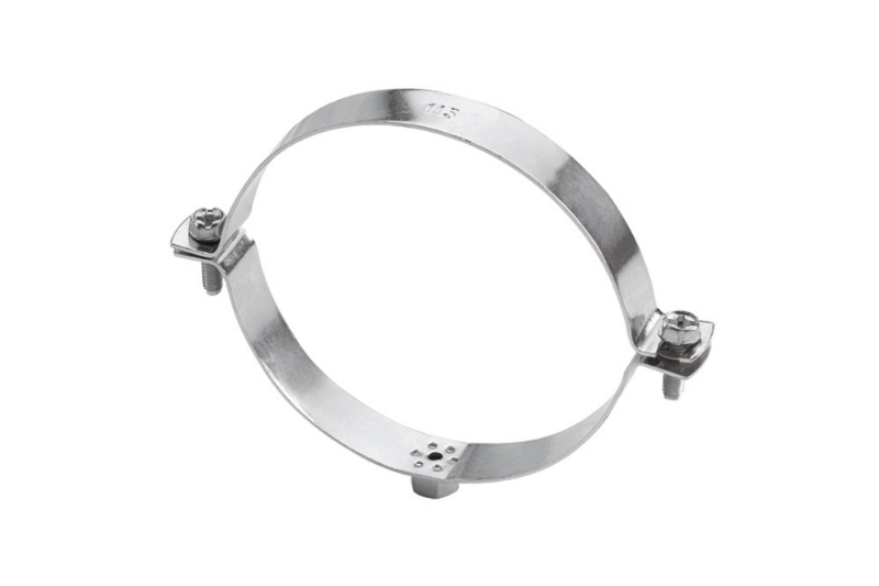 Afbeeldingen van Index AB-RA buisklem aansluiting M8 open dia 75mm verzinkt