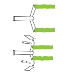 Afbeeldingen van illbruck Lijmverdeler AA700 zakje 12 stuks