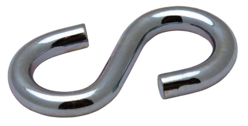 Afbeeldingen van S-haken No. 40 4.00x35 ijzer gegalvaniseerd