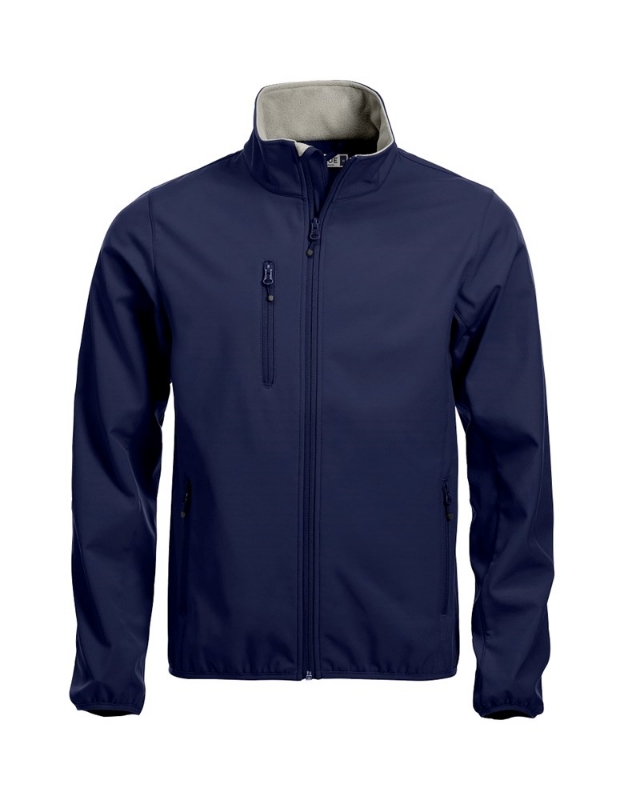Afbeeldingen van Basic Softshell Jacket dark navy 3xl