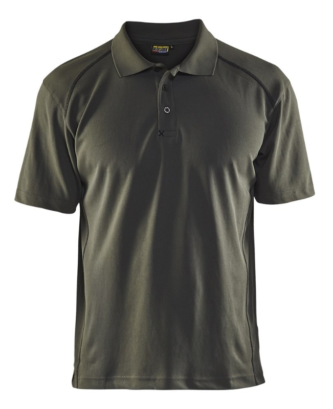 Afbeeldingen van Blåkläder/UV-Piqué polo/3326/Army Groen/XL