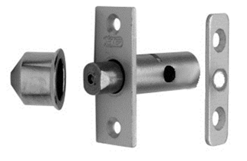 Afbeeldingen van VOORDEURGRENDEL 2603/4-18MM ZONDER SLEUTEL