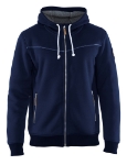 Afbeeldingen van Blåkläder/Hoodie met warme voering/4933/Marineblauw/XL