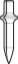 Afbeeldingen van Stalen Fixpin 4*22 a 200 stuks