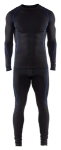 Afbeeldingen van Blåkläder/Technische Onderkledingset LIGHT/6810/Zwart/Korenblauw/XXXL