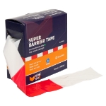 Afbeeldingen van Konvox Afzetband rood/wit 80 mm x 500 M