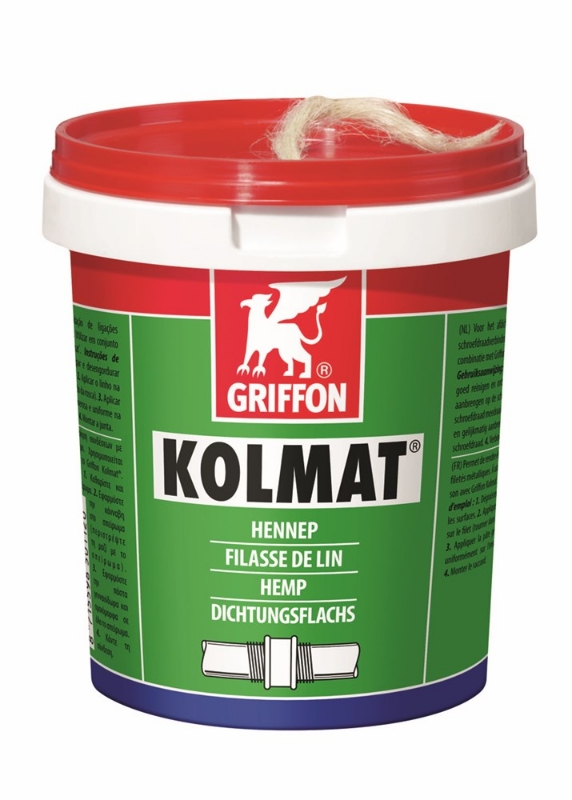 Afbeeldingen van Griffon Kolmat® Hennep Dispenser 100 g NL/FR/EN/DE/ES/PT/IT/EL