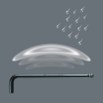 Afbeeldingen van Wera Stiftsleutel lang kogelkop, metrisch 950 PKL BM BlackLaser