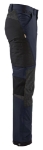 Afbeeldingen van Blåkläder/Service werkbroek met 4-weg stretch/1422/Donker marineblauw/Zwart/C48