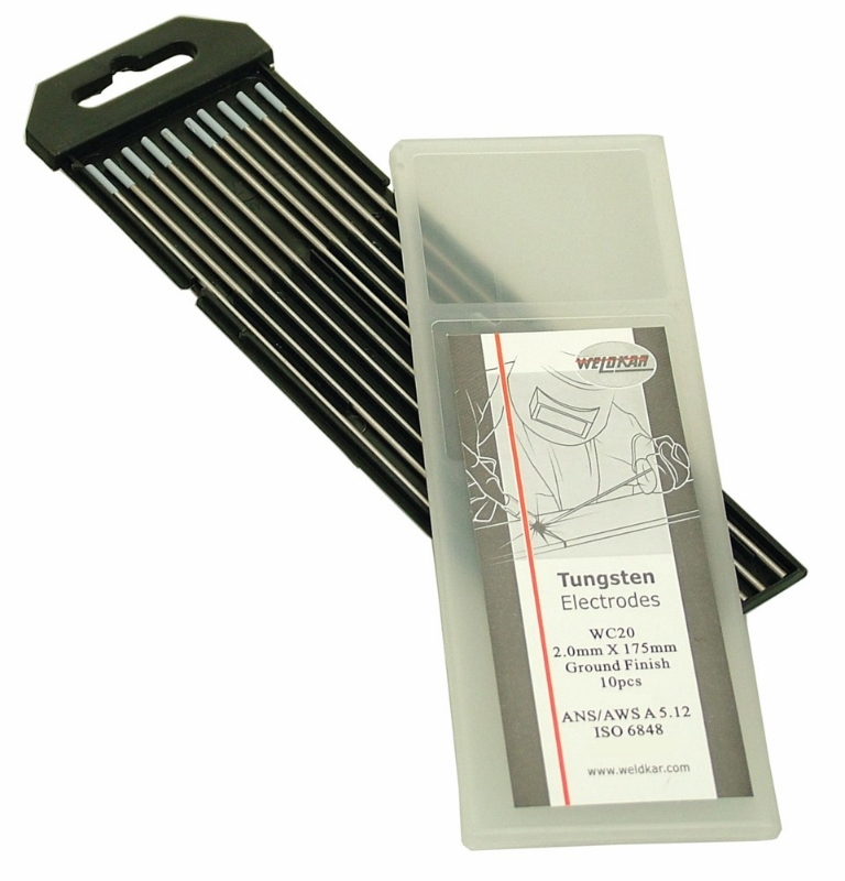 Afbeeldingen van Wolfraam elektroden Grijs WC-20, Ø 2.4 mm,