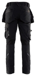 Afbeeldingen van Blåkläder/Werkbroek met 4-weg stretch X1900/1998/Zwart/C146