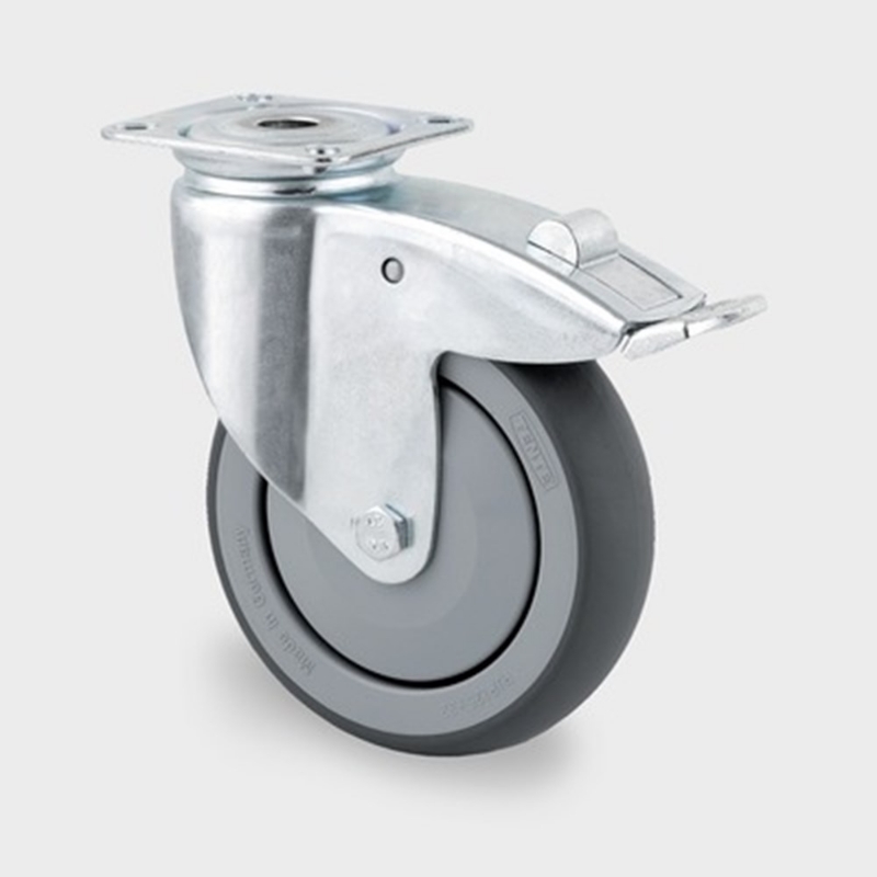 Afbeeldingen van ZWE/REM.75.RUBB.GRIJS.KOG PLAAT.75KG