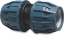 Afbeeldingen van Jason Koppeling PP 20 mm knel 16bar zwart/blauw DVGW/KIWA/WRAS