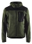 Afbeeldingen van Blåkläder/Gebreid vest met softshell/4930/Army Groen/Zwart/M