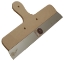 Afbeeldingen van Spackmes 250mm houten greep RVS
